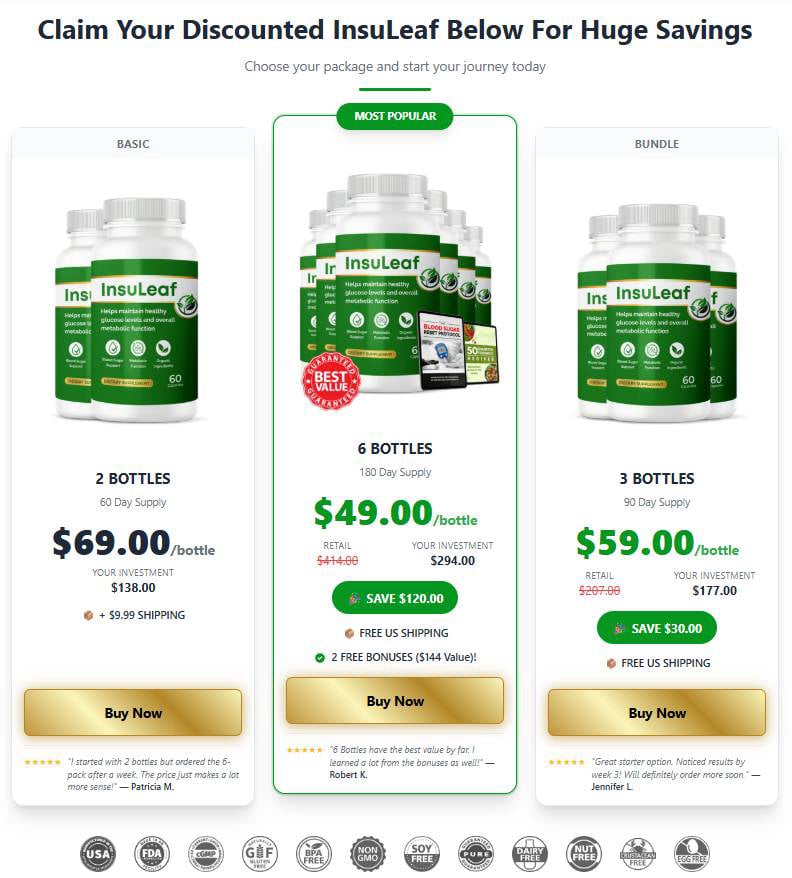 InsuLeaf Order